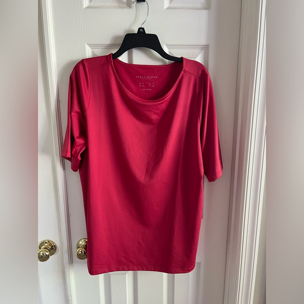Susan Graver Top. Size 1x.